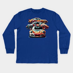 Porsche 911 Kids Long Sleeve T-Shirt